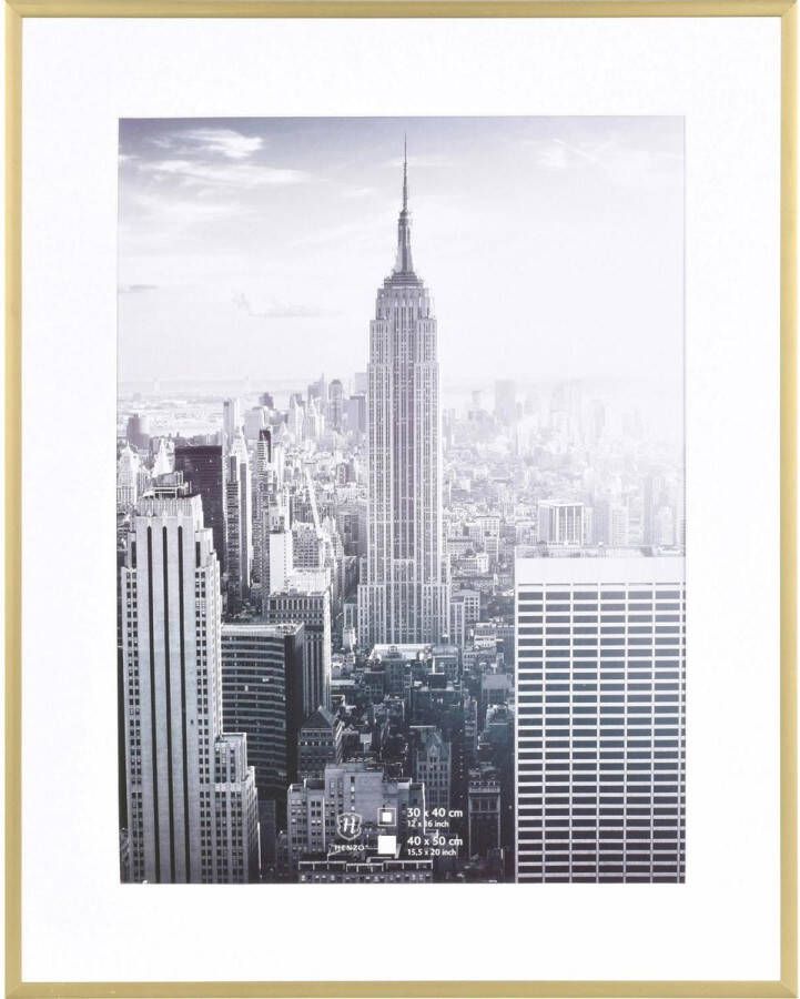 Henzo fotolijst Manhattan 40 x 50 cm goudkleurig