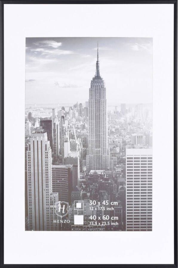 Henzo Fotolijst Manhattan Fotomaat 40x60 cm Zwart