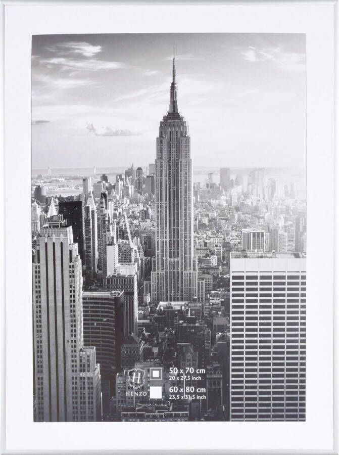 Henzo Fotolijst Manhattan Fotomaat 60x80 cm Zilver