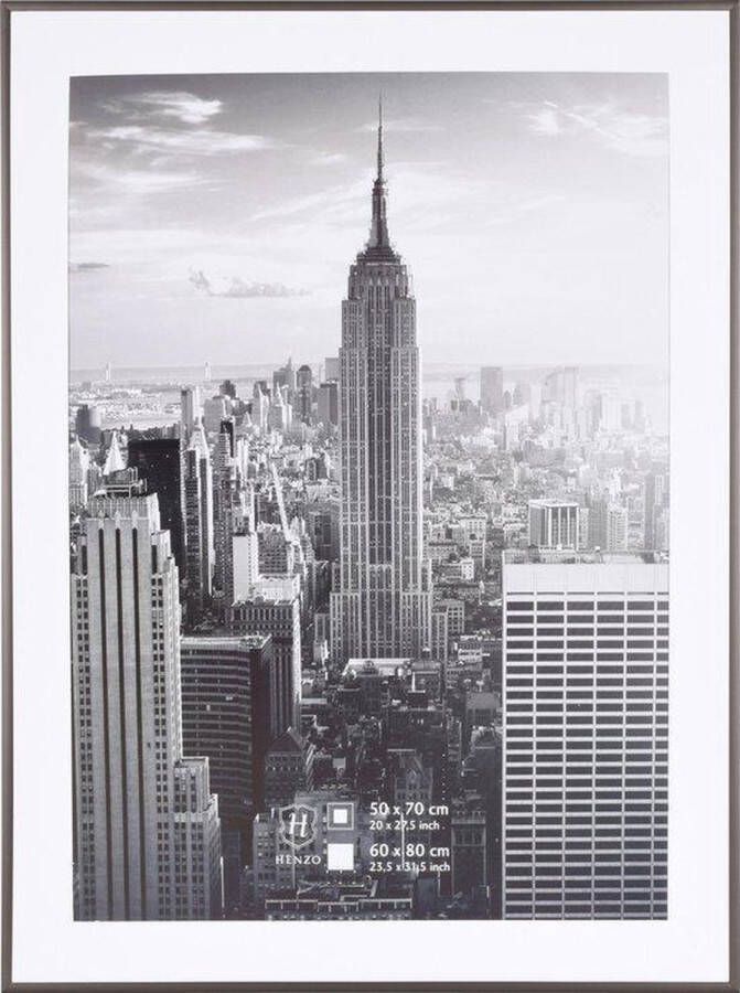 Henzo Fotolijst Manhattan Fotomaat 70x100 cm Donkergrijs