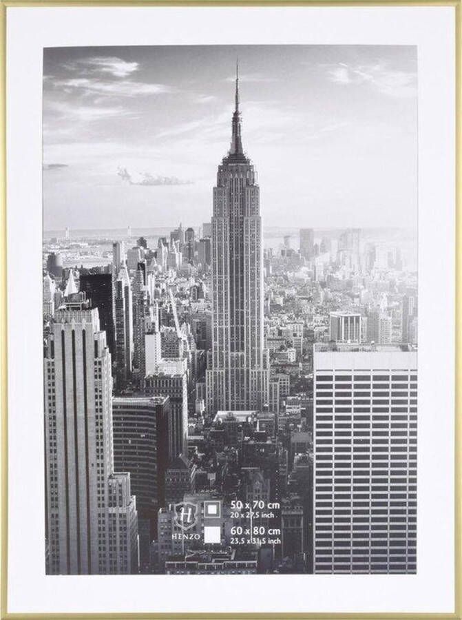 Henzo Fotolijst Manhattan Fotomaat 70x100 cm Goud