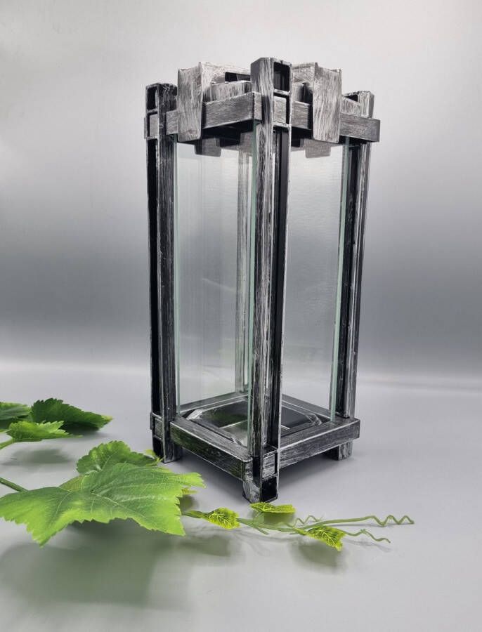 Herdenkinglichjtjes Herdenkingslicht 4 22 AKT- Zilver Led 1920 branduren incl Grafkaars – Graflicht – Graflantaarn – Grafdecoratie Windlicht