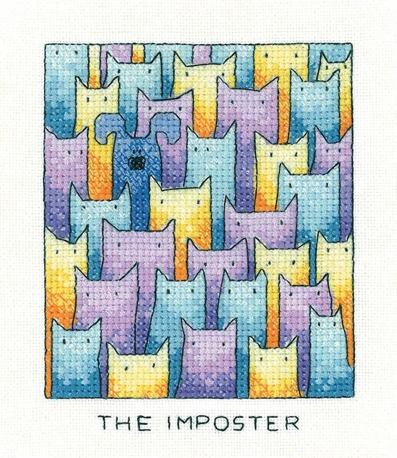 Heritage Crafts borduurpakket the Imposter 1404A telpatroon