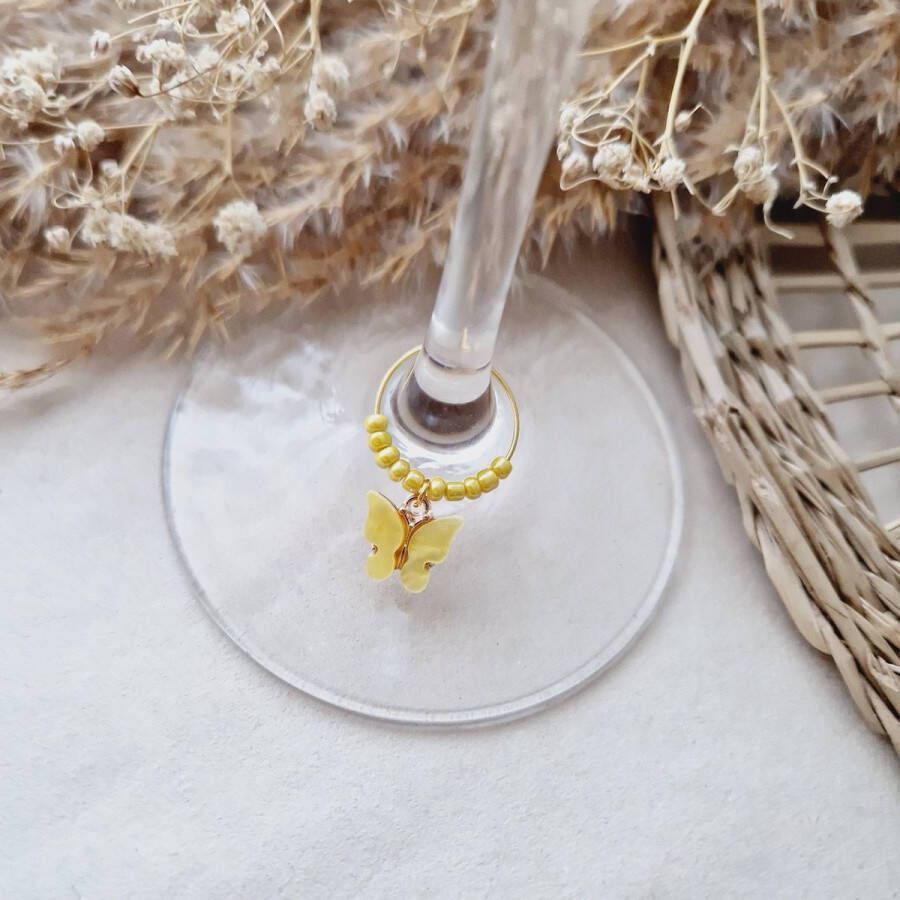 Herken je wijnglas christmas balls glasmarker kerstversiering wijnglasringen kadotip