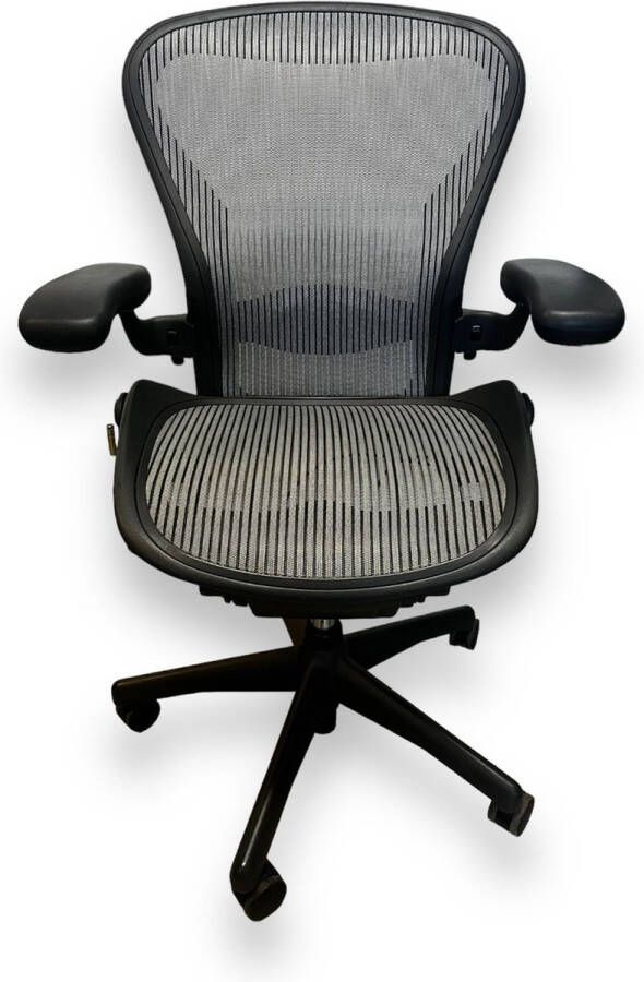 Herman Miller Aeron incl. lumbar support (full option) bureaustoel maat B refurbished met garantie
