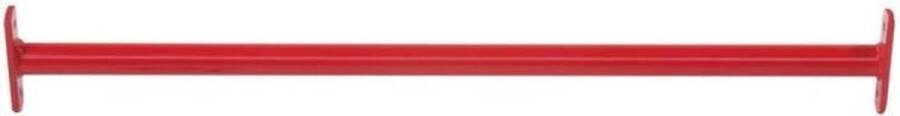 Hermic Duikelstang Rood 125 cm + Bevestigingsmateriaal