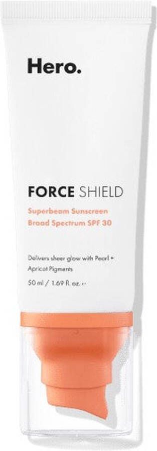 Hero Cosmetics Force Shield Superbeam Sunscreen SPF 30 50ml