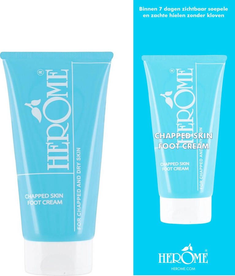 Herome Foot Care Voetcreme Kloven Chapped Skin Foot Cream Verzacht en Herstelt Pijnlijke Droge Kloven 150ml