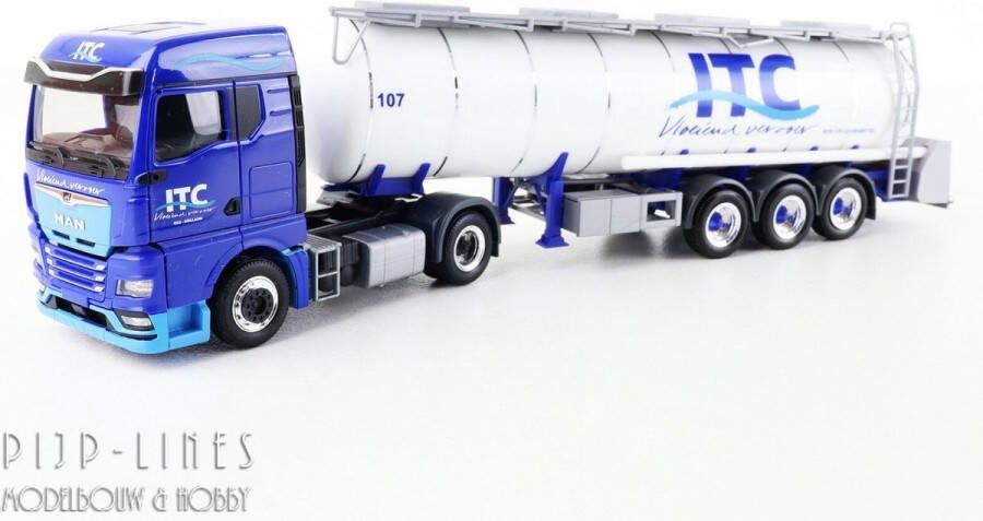 Herpa MAN TGX GM ITC Schaalmodel Vrachtwagen Truck miniatuur 1:87 H0