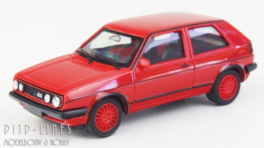 Herpa Volkswagen VW Golf 2 GTI Schaalmodel Auto 1:87 H0