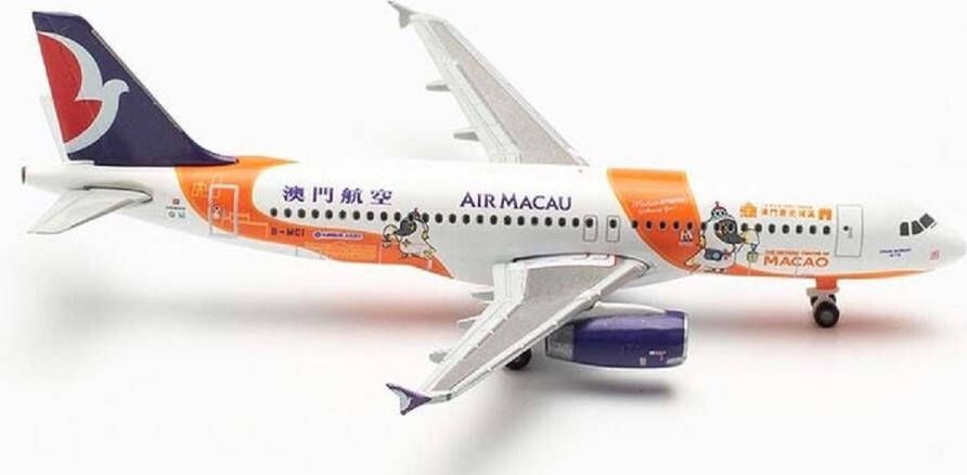 Herpa wings Herpa schaalmodel Airbus vliegtuig A320 Air Macau Cidade de Macau schaal 1:500 lengte 7 5cm