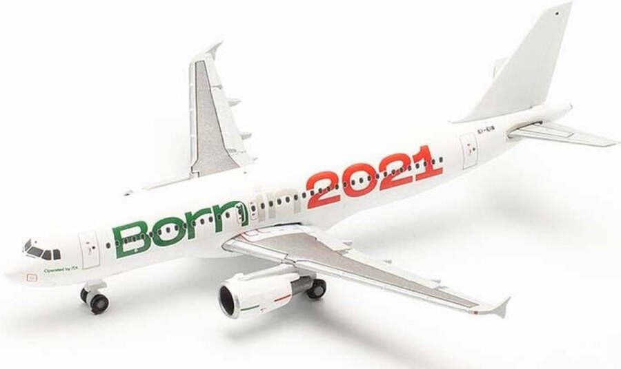 Herpa wings Herpa schaalmodel Airbus vliegtuig A320 ITA Airways Born in 2021 schaal 1:500 lengte 7 5cm