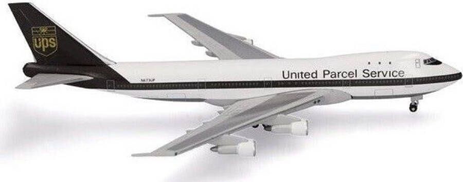 Herpa wings Herpa schaalmodel Boeing vliegtuig 747-100F UPS Airlines schaal 1:500 lengte 14 1cm