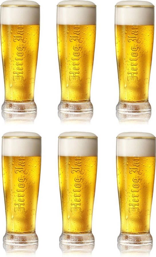 Esschert Design Hertog Jan Bierglazen 450 ml 6 Stuks