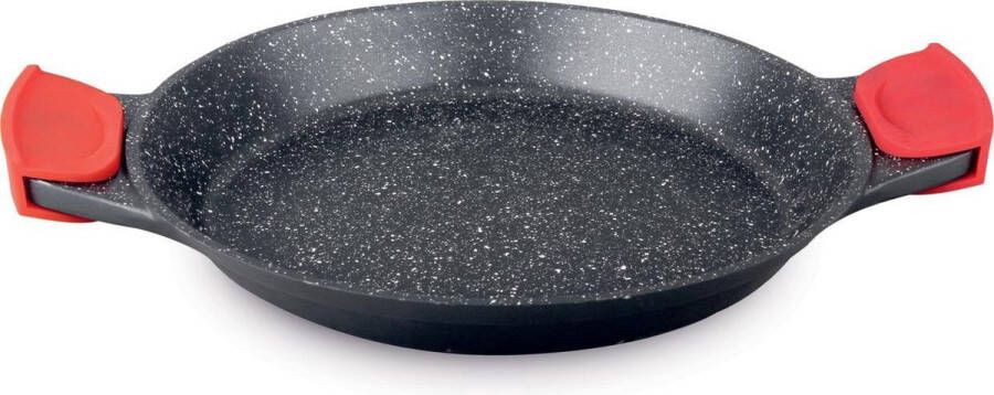 Herzberg Cooking Herzberg HG-7132PP: 32cm Paella Pan Geschikt voor alle warmtebronnen