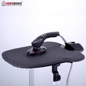 Herzberg HG-8058: Advanced Garment Steamer with Ironing Station