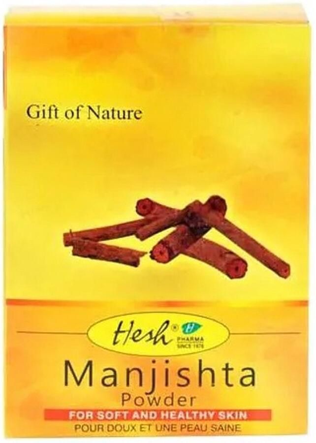 HESH Gezichtsmasker van Manjishtapoeder 100% natuurlijk 50 gram
