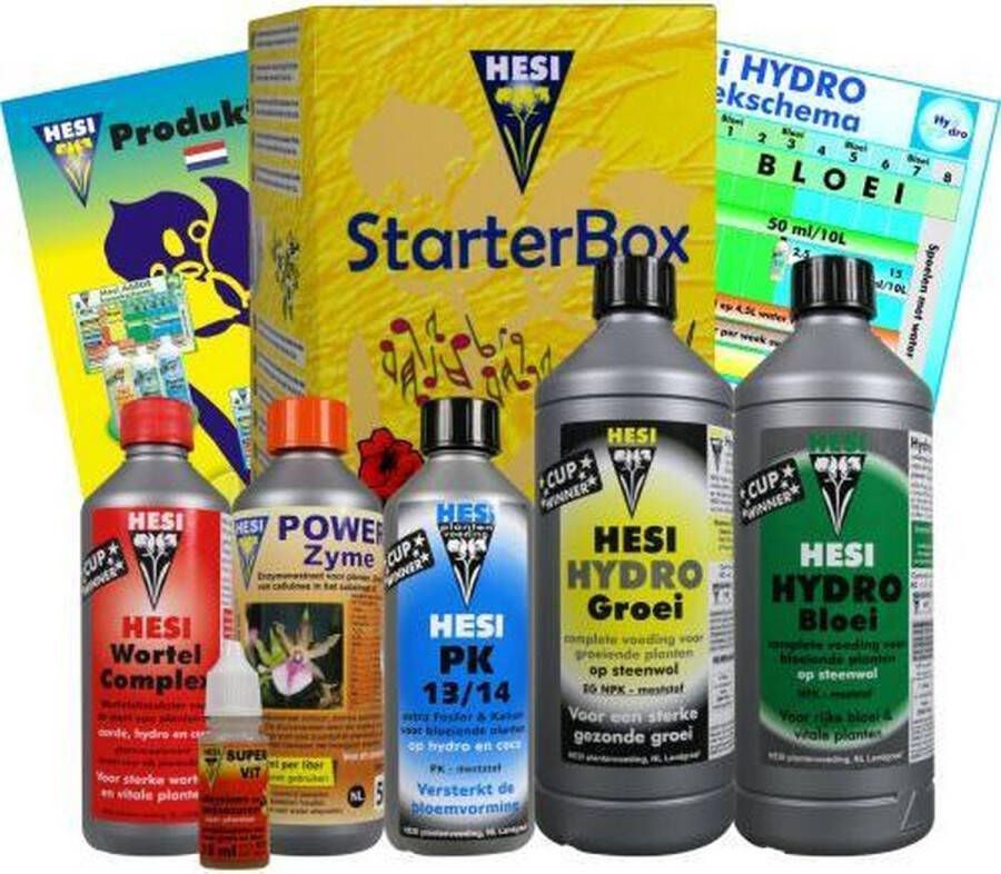 Hesi Starterbox Hydro Plantenvoeding Hydrocultuur