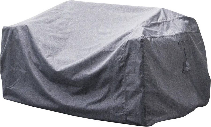 Hesperide Loungebank bescherm hoes Hambo grijs polyester waterafstotend 200 x 115 x 100 cm