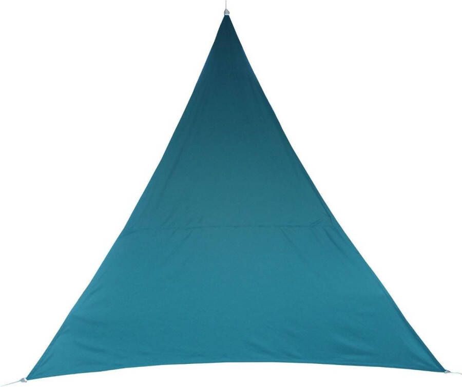 Hesperide Premium kwaliteit schaduwdoek zonnescherm Shae driehoek blauw 4 x 4 x 4 meter Terras tuin zonwering