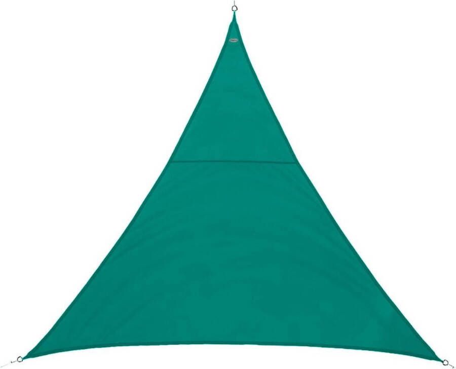 Hesperide Schaduwdoek zonnescherm Curacao driehoek mint groen waterafstotend polyester 2 x 2 x 2 meter Terras tuin zonwering