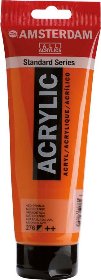 Heutink Acrylverf #276 Azo Oranje Amsterdam 250 ml