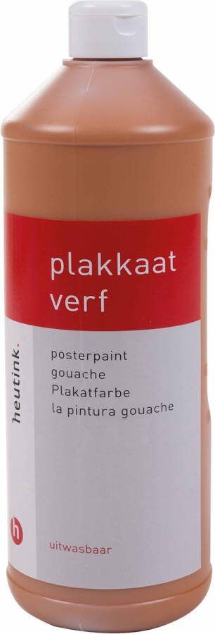 Heutink Plakkaatverf brons flacon à 1000ml