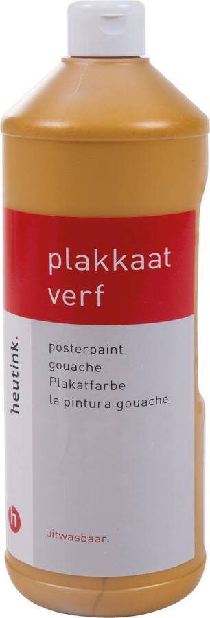 Heutink Plakkaatverf goud flacon à 1000ml
