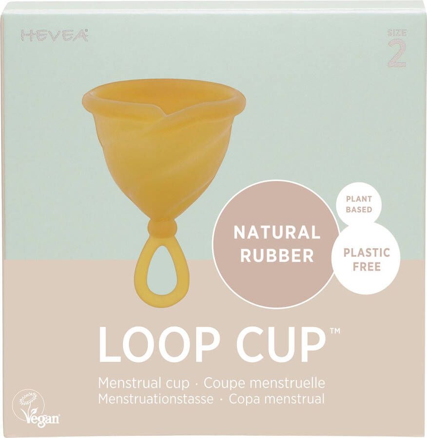 Hevea loop cup M menstruatiecup medium