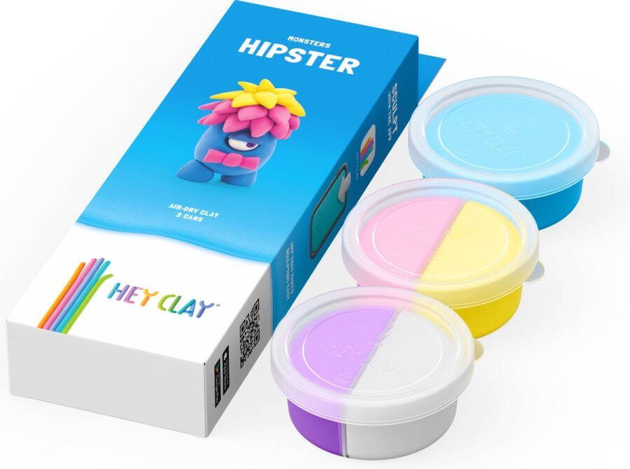 Hey Clay Boetseerklei Monsters Hipster