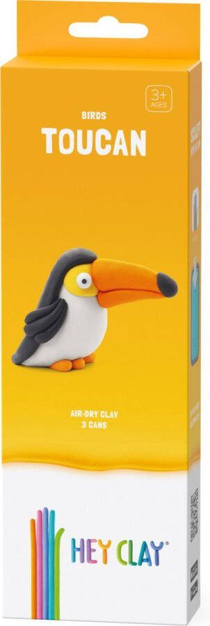 Hey Clay boetseerklei vogel: Toekan