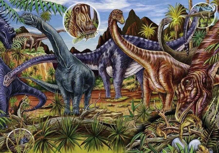 Heye Puzzle Dinosaurussen legpuzzel 500 stukjes