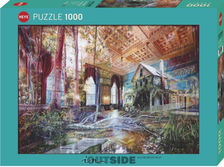 Heye Puzzle Puzzel Intruding House 1000 Heye NEW