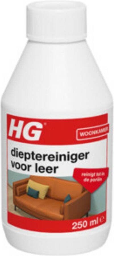 HG 6x Dieptereiniger Voor Leer 250 ml