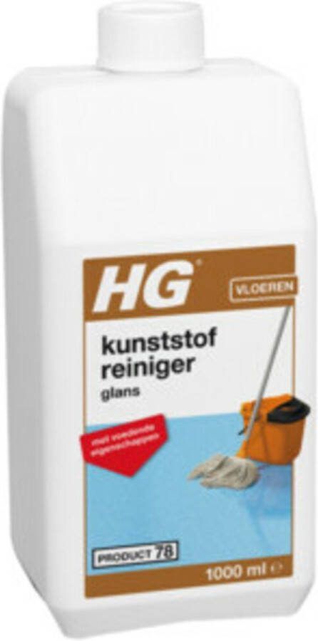 HG 6x Kunststofreiniger Glans 1 liter