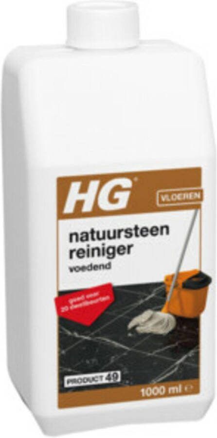 HG 6x Natuursteen Reiniger Voedend 1 liter