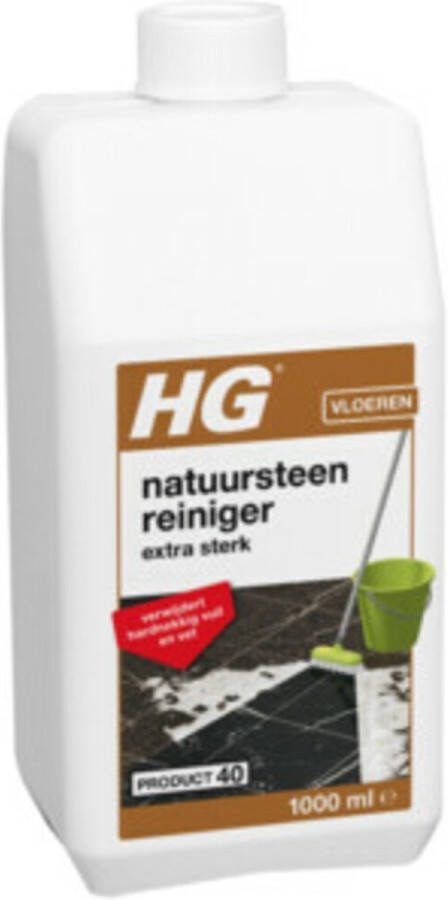 HG 6x Natuursteenkrachtreiniger Extra Sterk 1 liter