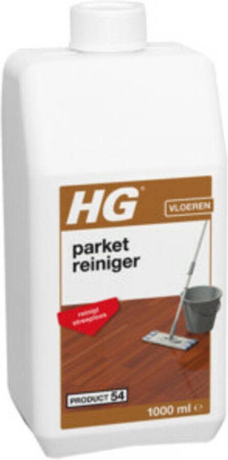 HG 6x Parketreiniger Vloer Polish Cleaner 1 liter