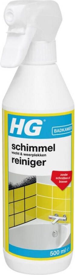 HG Schimmel- Vocht- En Weerplekkenreiniger 6 X 500 Ml Voordeelverpakking