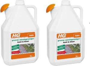 HG Groene aanslag reiniger 5 liter met sproeikop let op 2 stuks