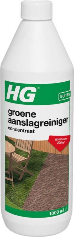 HG Groene Aanslagreiniger concentraat 1 Liter voor 200m2
