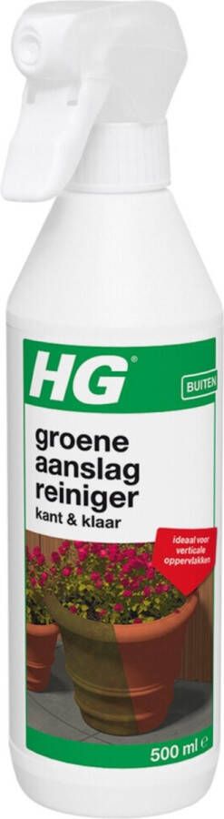 HG groene aanslagreiniger kant & klaar 13228N 500ml de NR1 groene aanslagreiniger zelfwerkend geschikt voor alle ondergronden