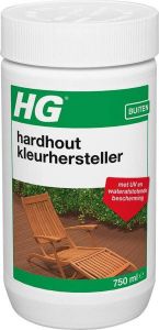HG hardhout kleurhersteller 750 ml herstelt de natuurlijke kleur snel en eenvoudig