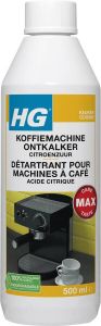HG koffiemachine ontkalker citroenzuur 500ml zorgt voor een optimale koffiesmaak voor 6x ontkalken