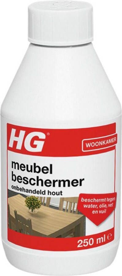 HG meubel beschermer onbehandeld hout 250ml onzichtbare bescherming