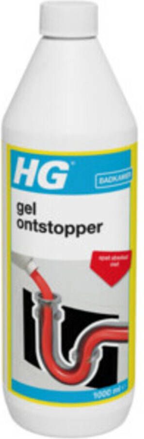 HG gel ontstopper 1L spat niet de NR1 ontstopper werking na 5 minuten