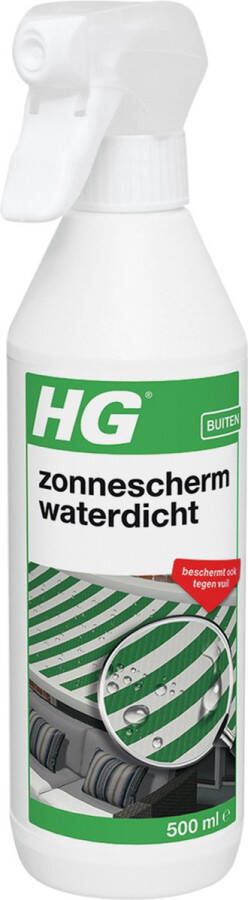 HG waterdicht voor zonneschermen dekzeilen en tenten 500ml tegen vuil & doordringen van regenwater