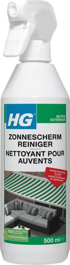 HG zonnescherm- dekzeil- en tentenreiniger