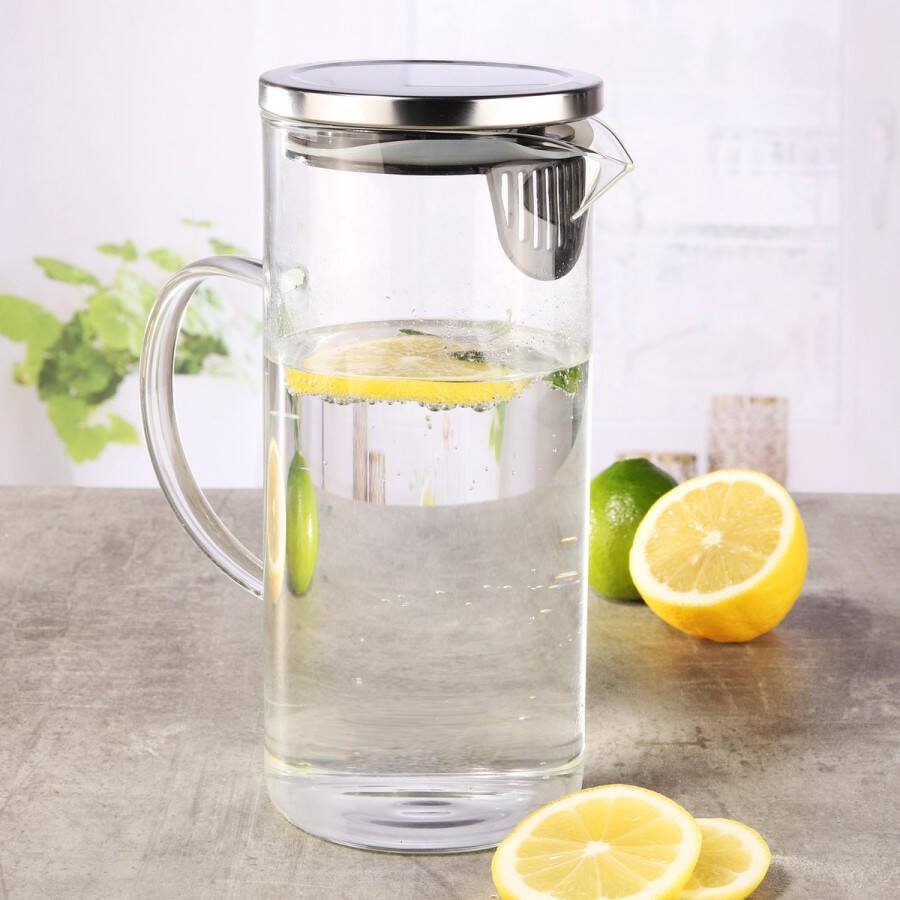 H.I. Glazen Waterkan 1 3 liter