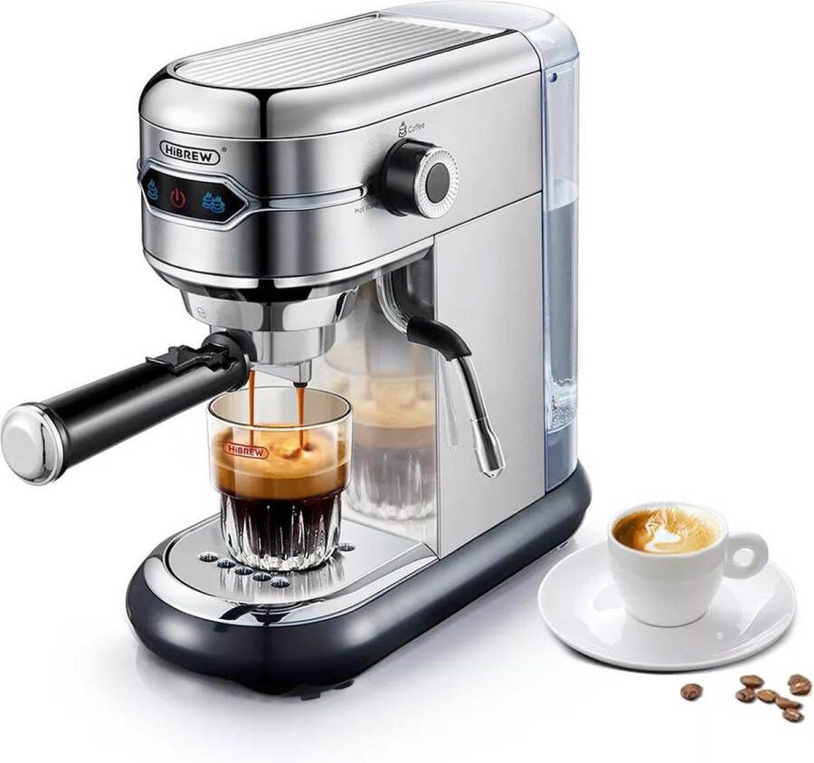 HiBrew H11 1450W koffiezetapparaat 19 bar semi-automatische espressomachine